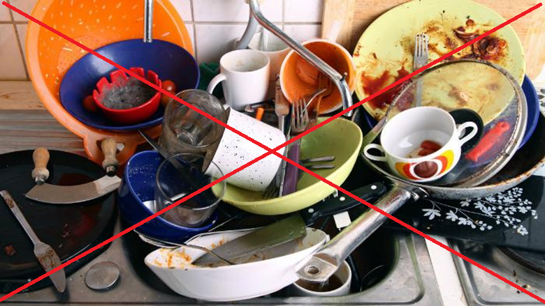 Iemesls, kādēļ ciemos nekādā gadījumā nedrīkst mazgāt traukus