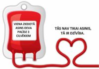 VADC īpaši aicina donorus ziedot pēdējā pirmssvētku dienā