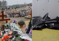 Līķu maisi morgā un ziedu klēpji kapos: Latvijas televīzija atklāj dramatisku ainu Daugavpilī (+VIDEO)